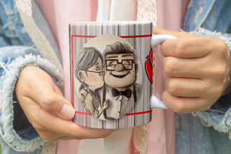 LOVE Tasse – Romantisches Geschenk – Perfekt für Valentinstag & Jahrestag – Liebevolle Keramiktasse mit Herz-Design