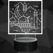 Islamic Nachtlampe LED I Personalisierte Tischlampe I Personalisierte Nachtlampe I Personalisierte Geschenk