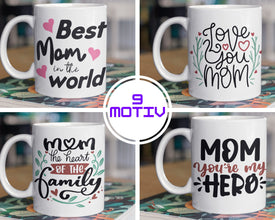 Beste Mom Tasse, Mama Kaffee Tasse, Tasse Mama personalisiert, Tasse mit Namen, Kaffee Tasse, Muttertag