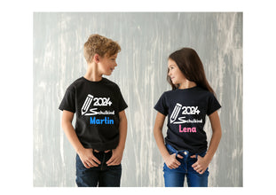 Schulanfang Tshirt mit NAMEN, ich ROCKE die Schule,Kita, Abschied Kindergarten, Schulanfang Geschenk,Schulkind,Einschulung