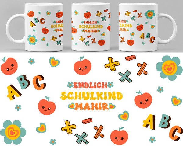 Endlich Schulkind Tasse - Spannende Tasse für den Start ins Abenteuer Schule! - Endlich Schule - Einschulung Geschenk - Schulkind Geschenk