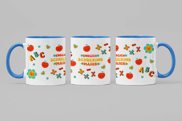 Endlich Schulkind Tasse - Spannende Tasse für den Start ins Abenteuer Schule! - Endlich Schule - Einschulung Geschenk - Schulkind Geschenk