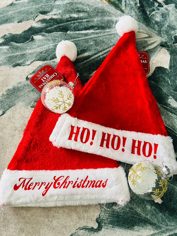Weihnachtsmütze hochwertig, Gastgeschenk ,Weihnachtsgeschenk für Kollegen, personalisiert, Santa-Mütze,Weihnachtsfeier, Firmengeschenke