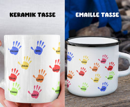 Abschiedsgeschenk Tasse mit Namen Kindergarten Schulkind Einschulung Erzieherinnen Erzieherin