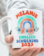 Endlich Schulkind Tasse - Spannende Tasse für den Start ins Abenteuer Schule! - Endlich Schule - Einschulung Geschenk - Schulkind Geschenk