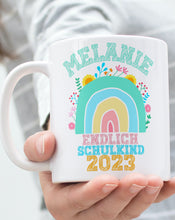 Endlich Schulkind Tasse - Spannende Tasse für den Start ins Abenteuer Schule! - Endlich Schule - Einschulung Geschenk - Schulkind Geschenk