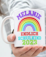 Endlich Schulkind Tasse - Spannende Tasse für den Start ins Abenteuer Schule! - Endlich Schule - Einschulung Geschenk - Schulkind Geschenk