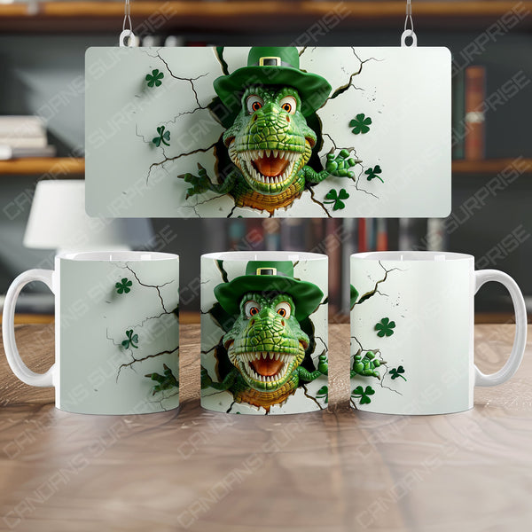 Einzigartige 3D T-Rex Dinozor Kaffeetasse - Personalisierbar, Ideal für Dinosaurier-Fans & Geschenk