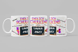 Endlich Schulkind Tasse - Spannende Tasse für den Start ins Abenteuer Schule! - Endlich Schule - Einschulung Geschenk - Schulkind Geschenk