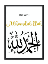 Islamische Wandbilder-Poster,A4,A3, Wanddeko - Wohnzimmerdeko - Bilder,Geschenk,Islamic, Bismillah,Alhamdulillah mit oder ohne Bilderrahmen