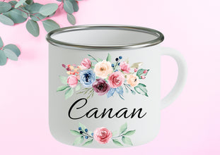 Tasse für die Erzieher, Geschenk für die Kollegin, Mama, Familie, Freunde, Kaffeetasse personalisiert, Emaille- und Keramiktasse