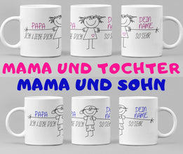 Beste Mama Tasse, Mama Kaffee Tasse, Tasse Mama personalisiert, Tasse mit Namen, Kaffee Tasse, Muttertag, Mama und Tochter, Mama und Sohn