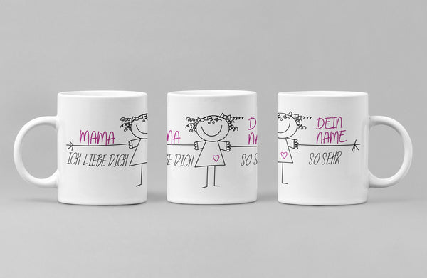 Beste Mama Tasse, Mama Kaffee Tasse, Tasse Mama personalisiert, Tasse mit Namen, Kaffee Tasse, Muttertag, Mama und Tochter, Mama und Sohn