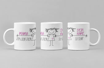 Beste Mama Tasse, Mama Kaffee Tasse, Tasse Mama personalisiert, Tasse mit Namen, Kaffee Tasse, Muttertag, Mama und Tochter, Mama und Sohn