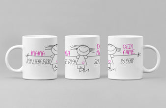 Beste Mama Tasse, Mama Kaffee Tasse, Tasse Mama personalisiert, Tasse mit Namen, Kaffee Tasse, Muttertag, Mama und Tochter, Mama und Sohn