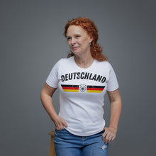 Personalisierte Deutschland Fan T-Shirt | Individueller Name und Nummer | Für die EM 2024 I Herren, Damen und Kinder I Europameisterschaft