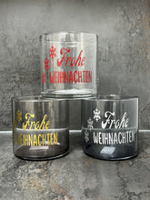 Kerzenglas, Dekoglas, Teelichthalter, Weihnachtsdeko, Geschenk, personalisiert, dein Wunschtext, dein Name
