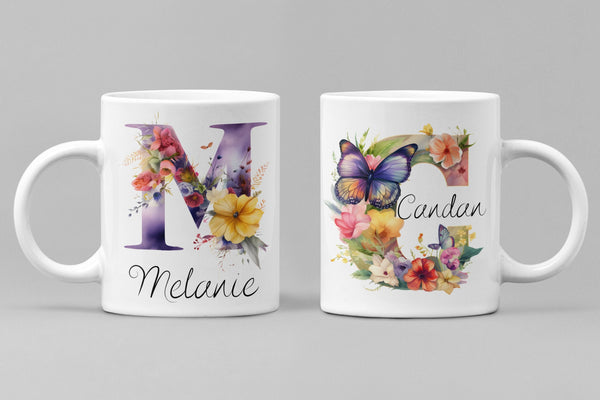 Personalisierte Buchstabe Tasse Geschenke, Personalisiert Kaffee Tasse, Tasse personalisiert, Tasse mit Namen, Kaffee Tasse,