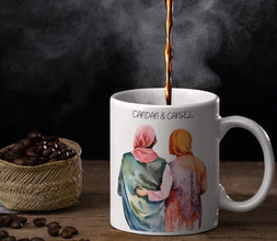 Freundin Tasse - Hijab Freundin Tasse - Islamic Tasse  - Personalisiertes Islamic Tasse - ALLAH - Islamic Geschenk - Kabe - Kaaba - Hac