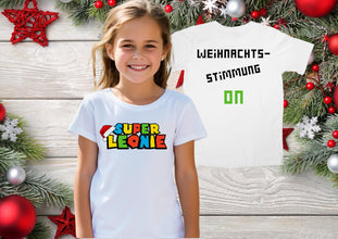 Weihnachten Tshirt, PERSONALISIERT, Geschenk zu Weihnachten, Tshirt für Kinder, Weihnachtsoutfit für jeden