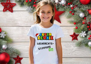 Weihnachten Tshirt, PERSONALISIERT, Geschenk zu Weihnachten, Tshirt für Kinder, Weihnachtsoutfit für jeden