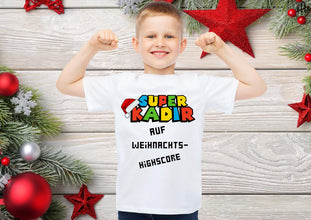 Weihnachten Tshirt, PERSONALISIERT, Geschenk zu Weihnachten, Tshirt für Kinder, Weihnachtsoutfit für jeden