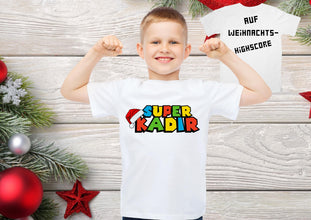 Weihnachten Tshirt, PERSONALISIERT, Geschenk zu Weihnachten, Tshirt für Kinder, Weihnachtsoutfit für jeden