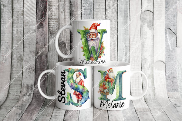 Personalisierte Buchstabe Tasse Weihnachten Geschenke, Kaffee Tasse, Tasse mit Namen, Kaffee Tasse,Weihnachten Geschenke, Weihnachten