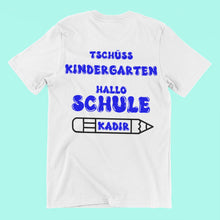 Abschiedsgeschenk Tshirt , Tschüss Kindergarten, Hallo Schule,  Schulkind Einschulung Erzieherinnen Erzieherin