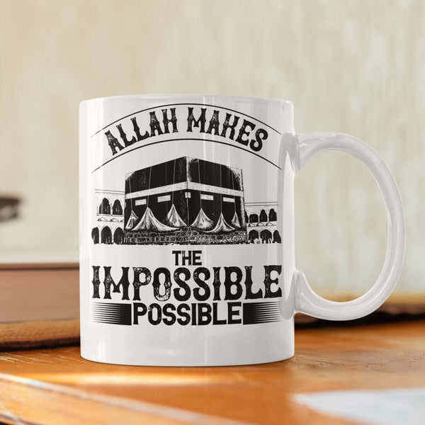 Islamic Tasse Set - Personalisierte Islamic Tasse - ALLAH - Islamic Geschenk - Hac Geschenk- Kabe - Kaaba