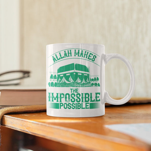 Islamic Tasse Set - Personalisierte Islamic Tasse - ALLAH - Islamic Geschenk - Hac Geschenk- Kabe - Kaaba