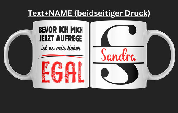 Tasse mit LUSTIGEN Sprüchen, personalisierbar mit NAMEN, Bürotasse, Tasse mit Wunschtext,für Kollegen, Freunde, Familie, Geburtstagsgeschenk