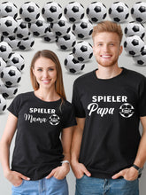Fußball TShirt, mit NAMEN, MAMA, Papa Tshirt Fußball Team Geschenke, T-Shirt mit Spielernamen,mit RABATT bei Sammelbestellung