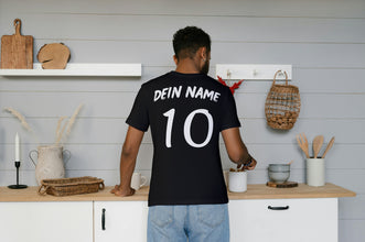 Personalisierte Italien Fan T-Shirt | Individueller Name und Nummer | Für die EM 2024 I Herren, Damen und Kinder I Europameisterschaft