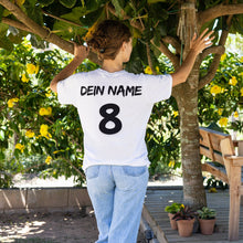 Personalisierte Deutschland Fan T-Shirt | Individueller Name und Nummer | Für die EM 2024 I Herren, Damen und Kinder I Europameisterschaft
