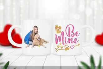 Einzigartige Hundeliebe-Kreation für deinen Valentinstag! My Dog is My Valentine - Doglover - Dog Valentine - Be Mine Dog