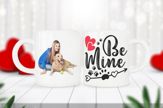 Einzigartige Hundeliebe-Kreation für deinen Valentinstag! My Dog is My Valentine - Doglover - Dog Valentine - Be Mine Dog