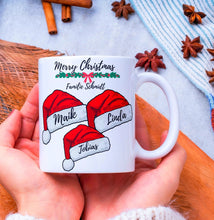 Weihnachtstasse, personalisierte Tasse, Weihnachtswichtel Tasse, Geschenkidee Weihnachten, Familiengeschenk, Kollegen, Geburtstage