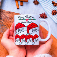Weihnachtstasse, personalisierte Tasse, Weihnachtswichtel Tasse, Geschenkidee Weihnachten, Familiengeschenk, Kollegen, Geburtstage