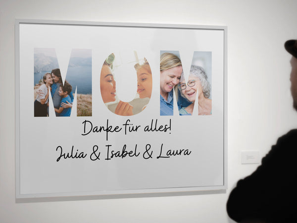 MAMA Geschenk personalisiert, Muttertag Geburtstag, Geschenke für Frauen, Muttertagsgeschenk Geburtstagsgeschenk Mama Bild