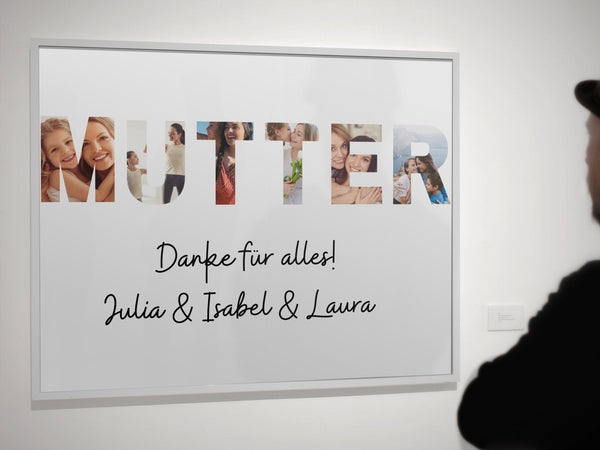 MAMA Geschenk personalisiert, Muttertag Geburtstag, Geschenke für Frauen, Muttertagsgeschenk Geburtstagsgeschenk Mama Bild