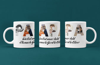 Tasse mit Foto, Tasse für MAMA, Papa, MUTTERTAG, VATERTAG, Geburtstagsgeschenk, Geschenk für alle Anlässe