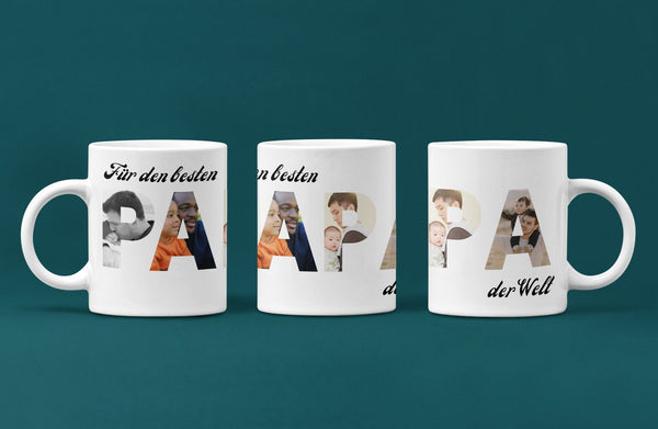 Tasse mit Foto, Tasse für MAMA, Papa, MUTTERTAG, VATERTAG, Geburtstagsgeschenk, Geschenk für alle Anlässe