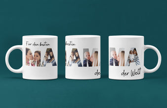 Tasse mit Foto, Tasse für MAMA, Papa, MUTTERTAG, VATERTAG, Geburtstagsgeschenk, Geschenk für alle Anlässe