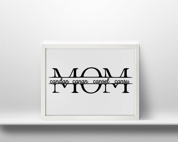 MAMA Geschenk personalisiert, Muttertag Geburtstag, Geschenke für Frauen, Muttertagsgeschenk Geburtstagsgeschenk Mama Bild