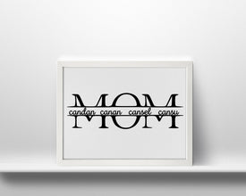 MAMA Geschenk personalisiert, Muttertag Geburtstag, Geschenke für Frauen, Muttertagsgeschenk Geburtstagsgeschenk Mama Bild