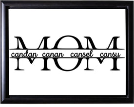 MAMA Geschenk personalisiert, Muttertag Geburtstag, Geschenke für Frauen, Muttertagsgeschenk Geburtstagsgeschenk Mama Bild