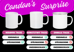 Superhelden niedliche Tiere Kindertasse, Emaille Tasse Kinder, Tasse Kinder personalisiert, Kindertasse mit Namen, Superhelden Emaille Tasse