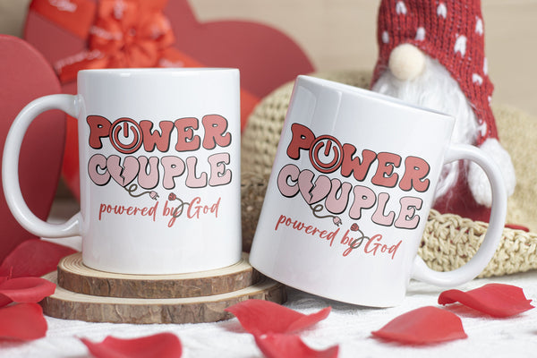 Valentinstag Geschenk für Paare - Personalisierte Keramiktasse - Einzigartiges Geschenk für Partner  - Kaffee Tasse