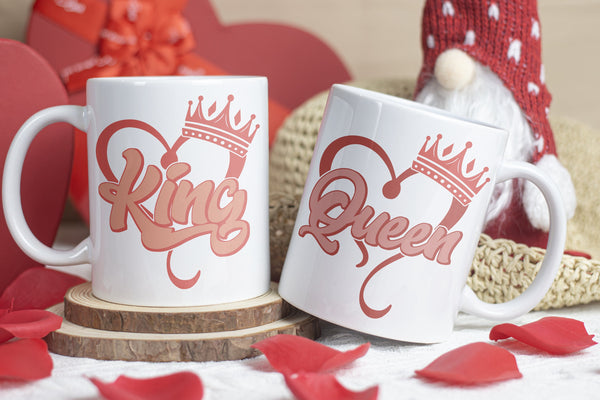 Valentinstag Geschenk für Paare - Personalisierte Keramiktasse - Einzigartiges Geschenk für Partner  - Kaffee Tasse